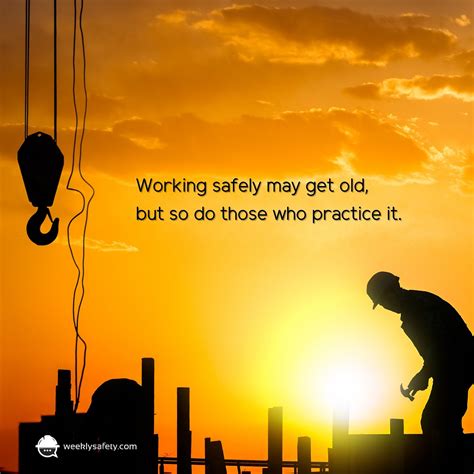 daily workplace safety quotes.